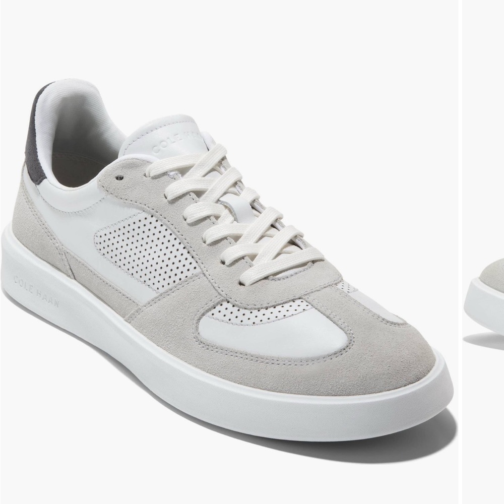 Cole Haan Gray and White Sneakers Modern Design